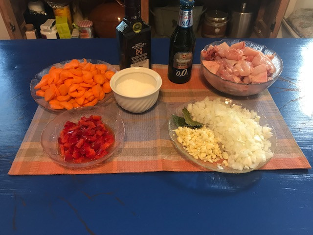 POLLO CON ZANAHORIAS