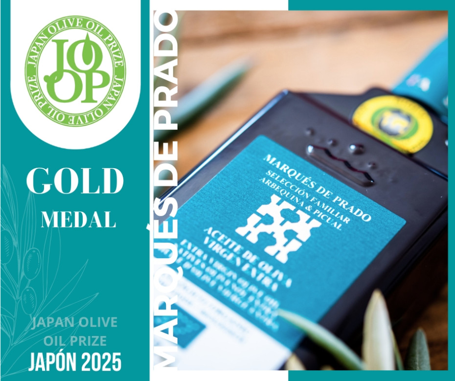 Marqués de Prado galardonado en Japan Olive Oil Prize 2025