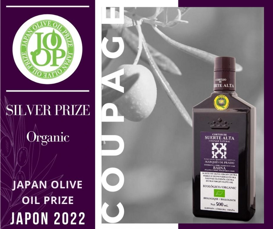 Coupage Natural galardonado en Japan Olive Oil Prize 2022