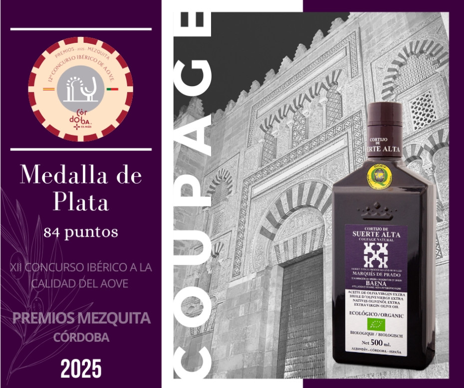 Coupage galardonado en XII Concurso Ibérico a la Calidad del AOVE