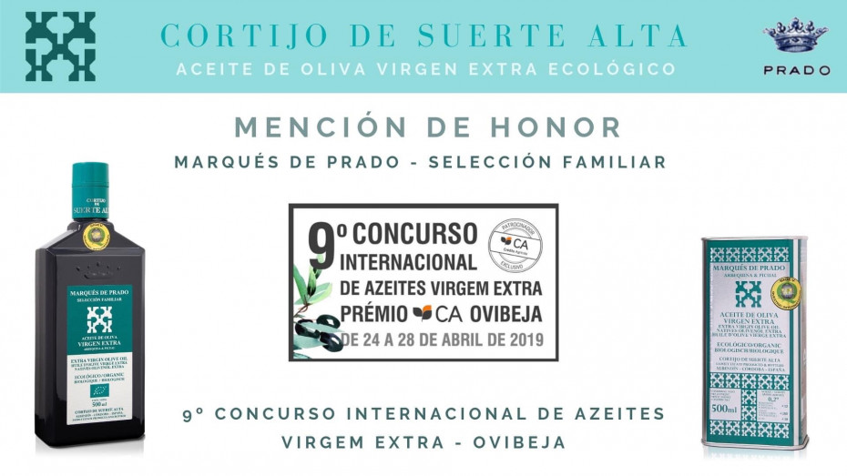 Nuestro AOVE Marqués de Prado es galardonado en el concurso Ovibeja 2019