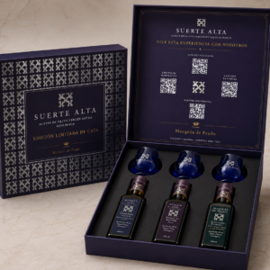 A gift in the form of an EVOO tasting experience with a digital assistant